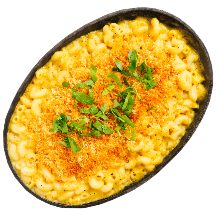 Crispy Baked Mac ‘N Cheese $16   