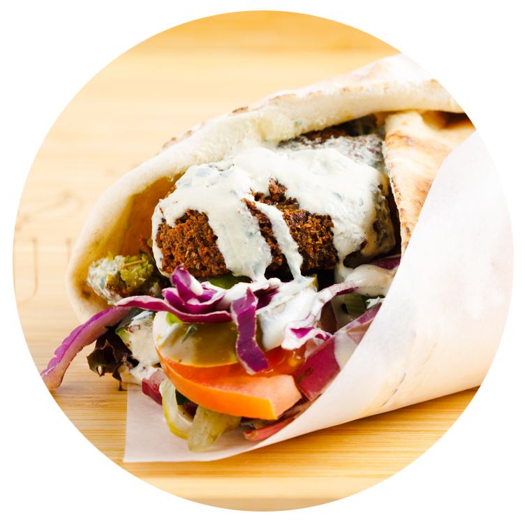 Original Falafel Wrap $13 